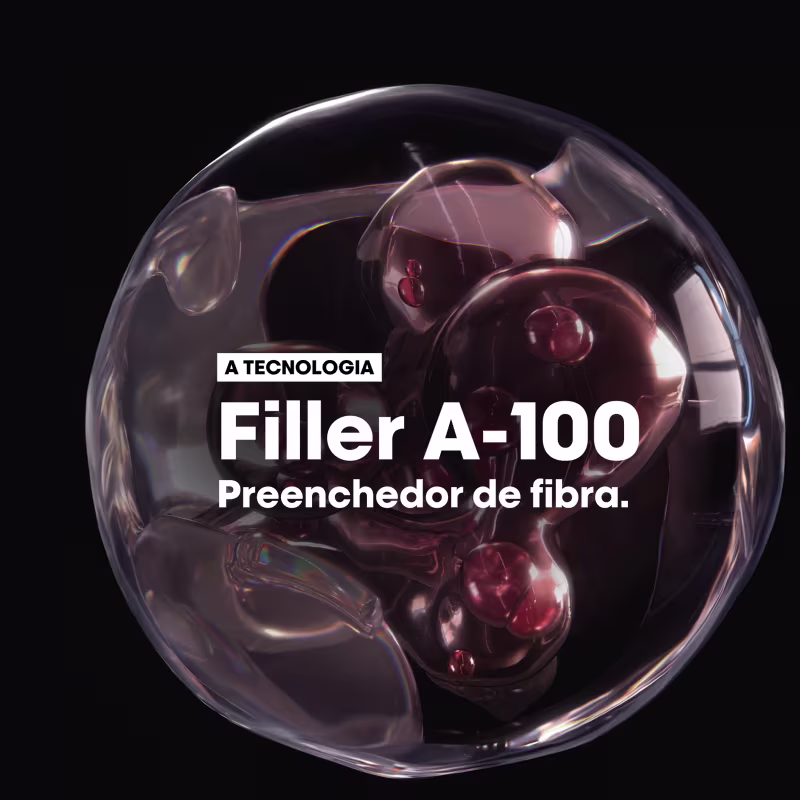 A tecnologia Filler A-100 Preenchedor de fibra.