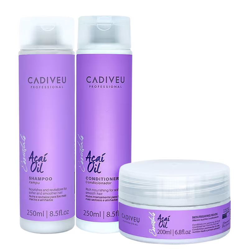 Kit Cadiveu Essentials Açaí Oil (3 Produtos)