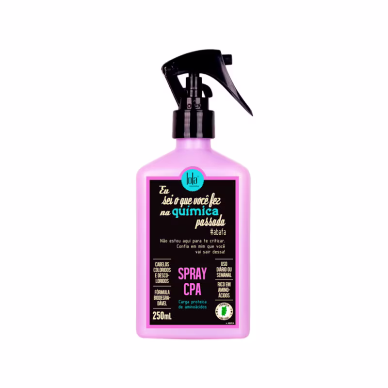 Kit Lola Cosmetics Hidrata�†o Eu Sei o Que Voc� Fez na QuÍmica Passada ? Shampoo e Tratamento em Spray