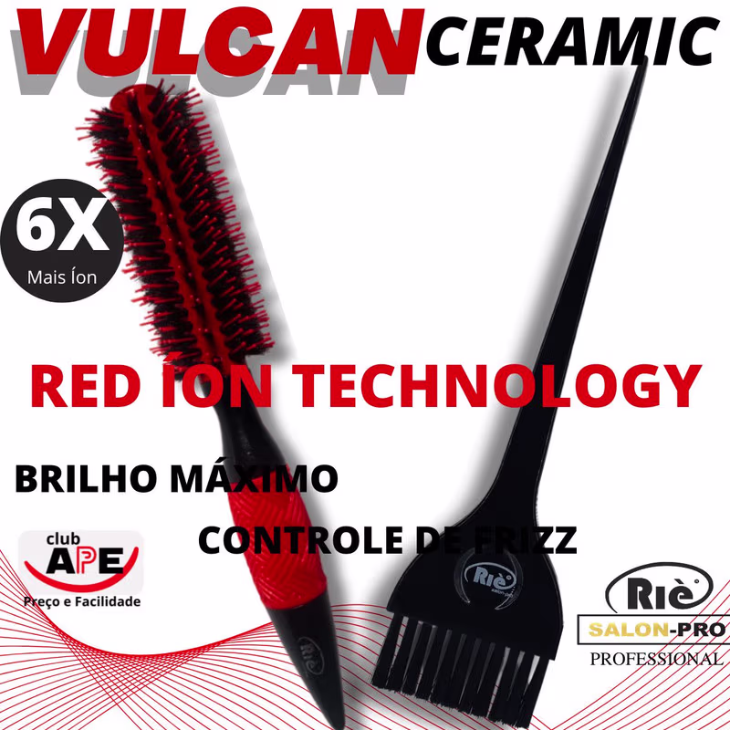 RIÈ SALON-PRO KIT 1 ESC PROF  VULCAN 47 +1 PINCEL RIE SALON PRO