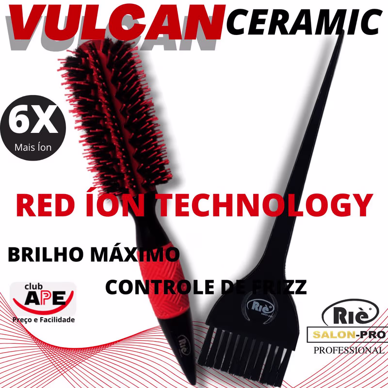 RIÈ SALON-PRO KIT 1 ESC PROF  VULCAN 57 +1 PINCEL RIE SALON PRO