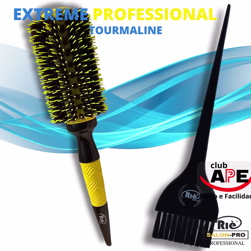 RIÈ SALON-PRO KIT 1 ESC PROF  EXTREME  64  MM  + PINCEL RIE SALON PRO