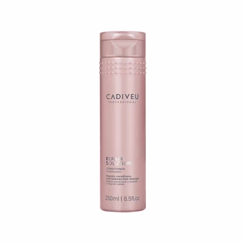 KIT CADIVEU REPAIR SOLUTION SHAMPOO 250ML+CONDICIONADOR 250ML+LEAVE-IN 215ML+FINAL STYLE ÓLEO 30ML