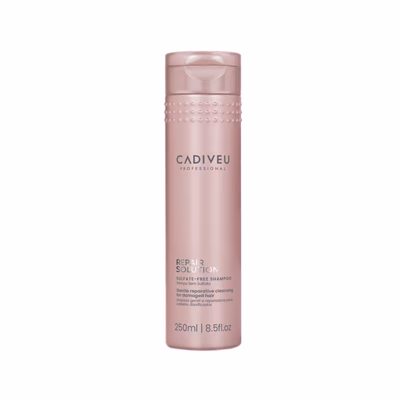 KIT CADIVEU REPAIR SOLUTION SHAMPOO 250ML+CONDICIONADOR 250ML+LEAVE-IN 215ML+FINAL STYLE ÓLEO 30ML