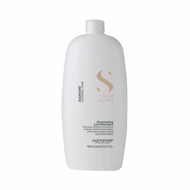 Kit Alfaparf Milano Professional Semi Di Lino Diamond Profissional Shampoo + Condicionador + Finalizador