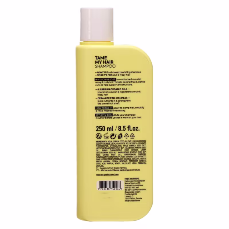 Ice Professional Tame My Hair Shampoo 250ml + Condicionador 250ml