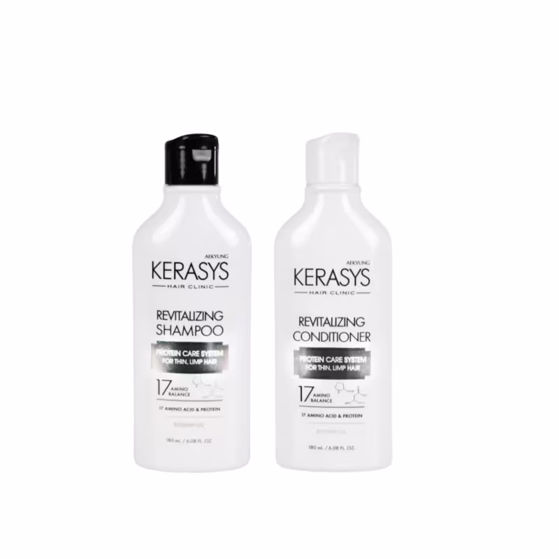 Kerasys Kit (Duo Revitalizing 180ml + Máscara Ampoule Repair 300ml)
