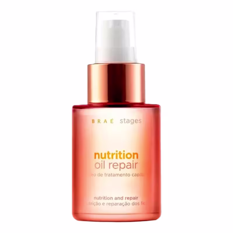kit Braé Stages Nutrition Shampoo 1L + Máscara 500g + Hair Oil 60ml