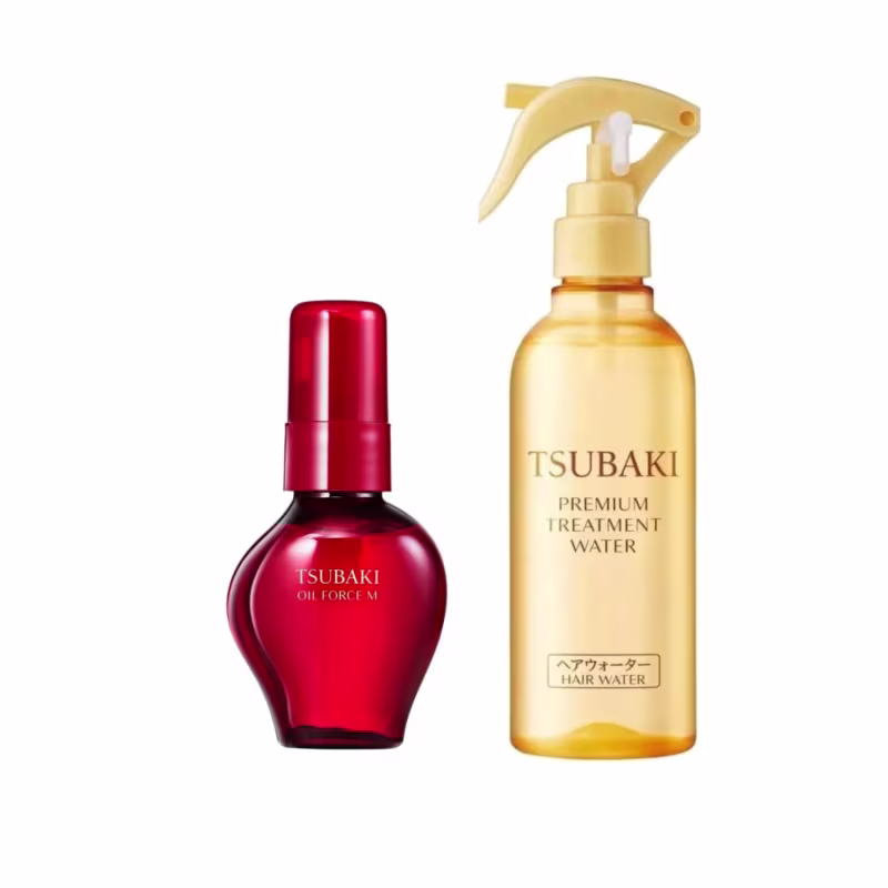 Tsubaki Óleo Camellia 60ml + Finalizador Water 210ml