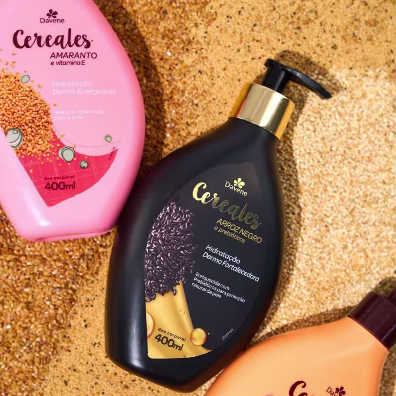 2 Sabonetes Vegetais Cereales + Hidratante Corporal