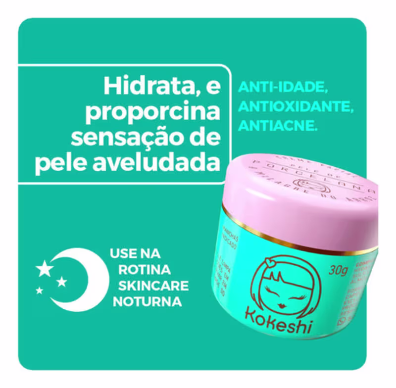 Kit Renovadores Faciais Pele De Porcelana E Olhos De Gueixa