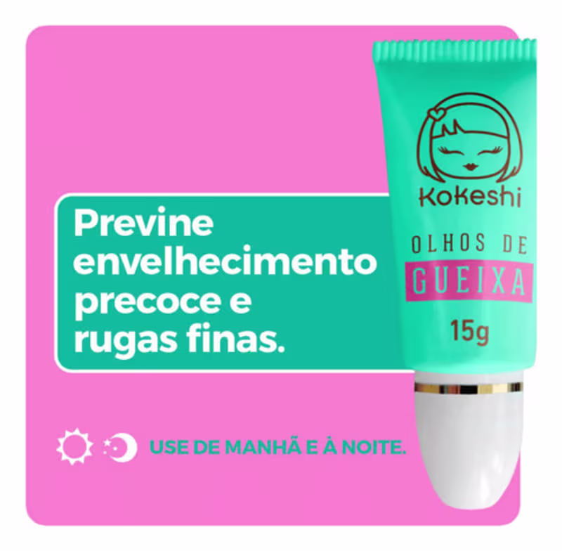 Kit Renovadores Faciais Pele De Porcelana E Olhos De Gueixa