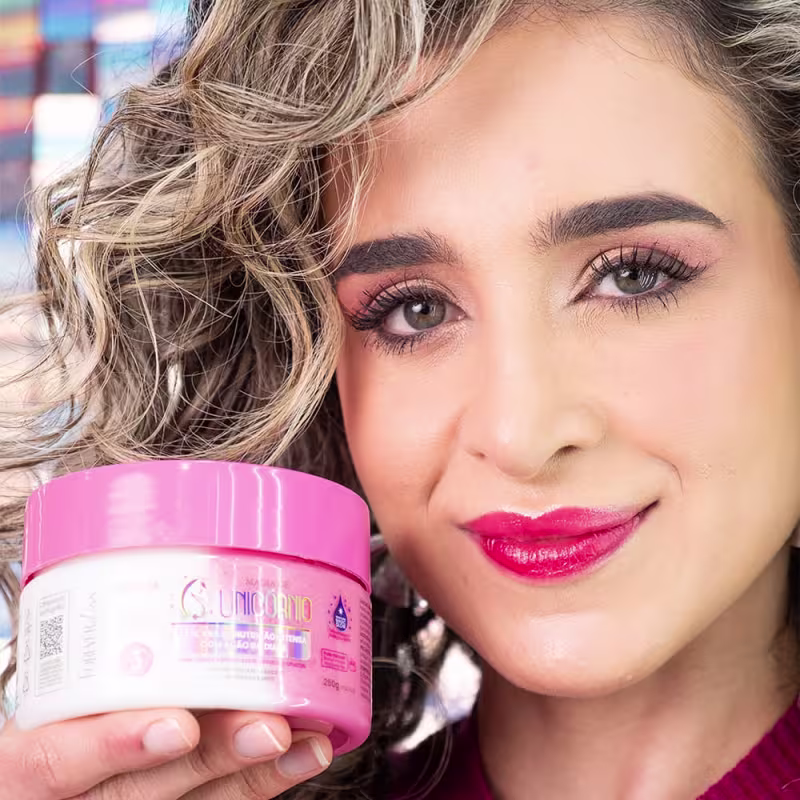 Kit Duas Máscara Magia de Unicórnio Forever Liss 250g