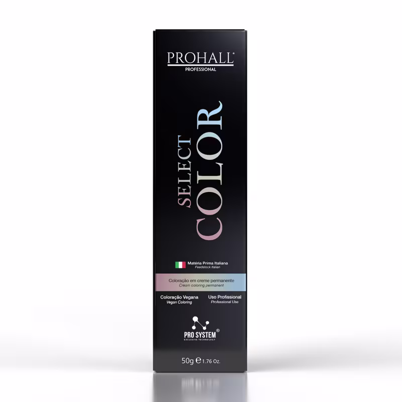 Coloração Permanente Select Color Nº6.41 Louro Escuro Cobre Acinzentado Prohall 50g