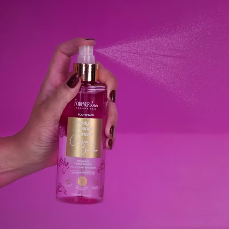 Body Splash BFF Cheiro de Banho Forever Liss 200ml