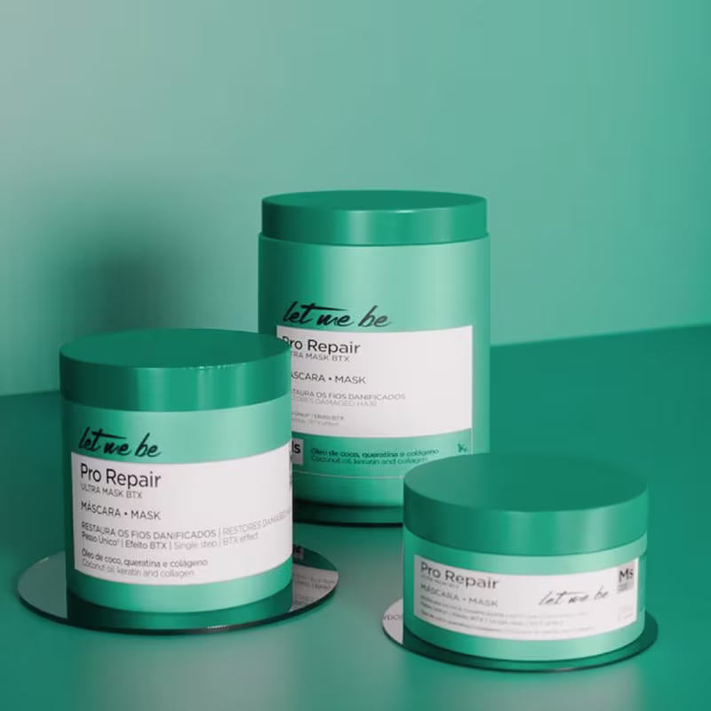 Kit Progressiva Matizadora e Btx Pro Repair Let Me Be 500g