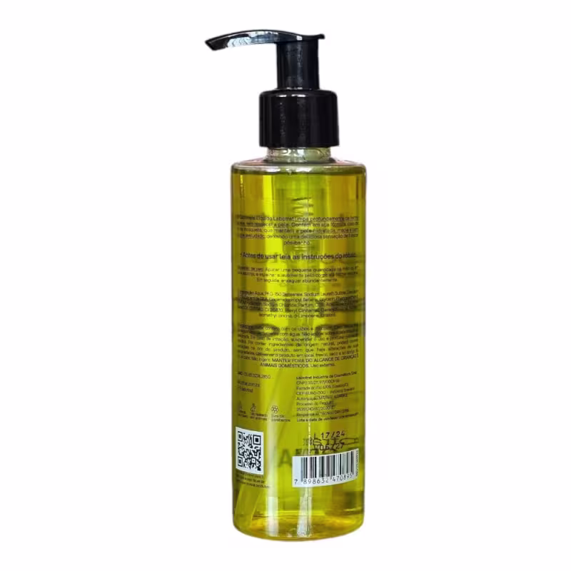 Kit Labotrat Dia a Dia Capim Limão - Sabonete Líquido 190ml + Sais Espumantes 280g