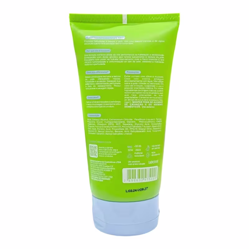 Kit Labotrat LabPOP Meu Banho Premium Green Breeze - Gel de Banho 240ml + Hidratante 150ml