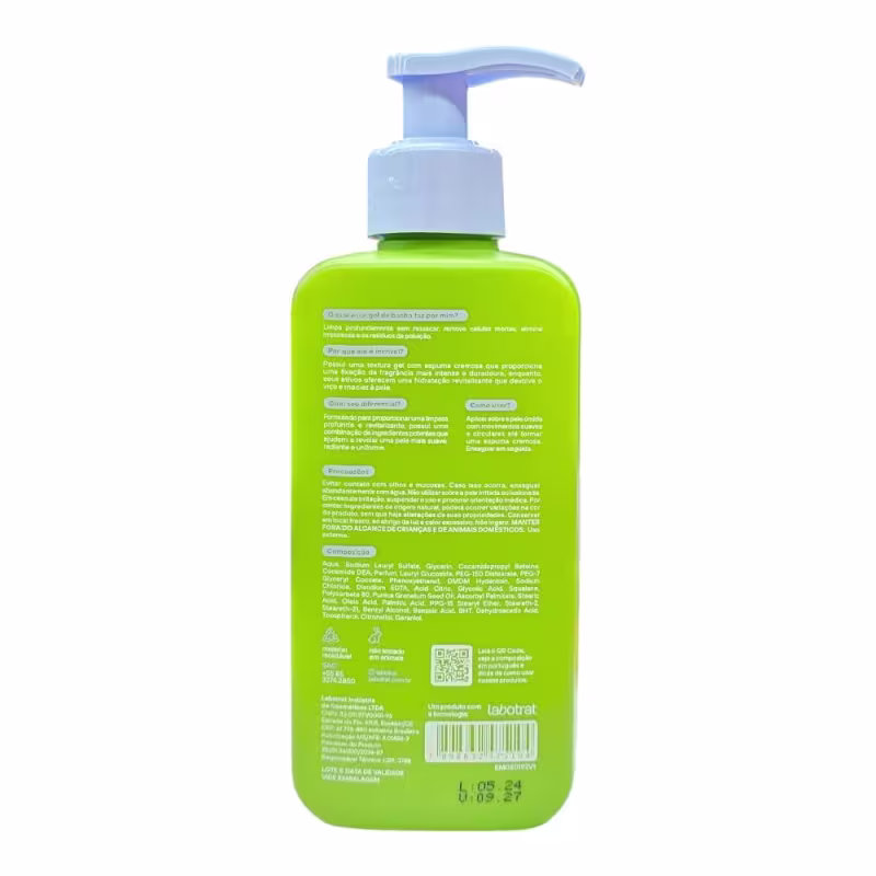 Kit Labotrat LabPOP Meu Banho Premium Green Breeze - Gel de Banho 240ml + Hidratante 150ml