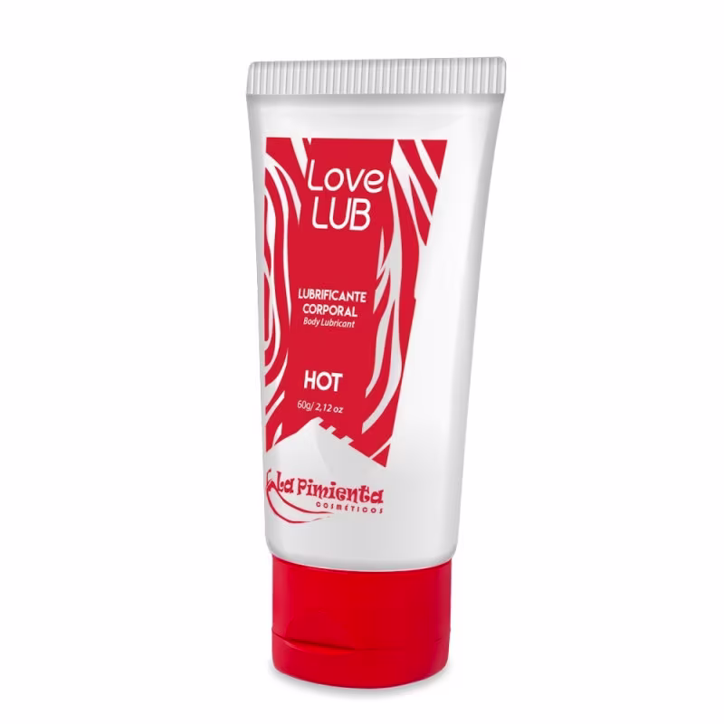 Lubrificante Funcional LOVE LUB HOT- Esquenta e Excita - 60g - La Pimienta