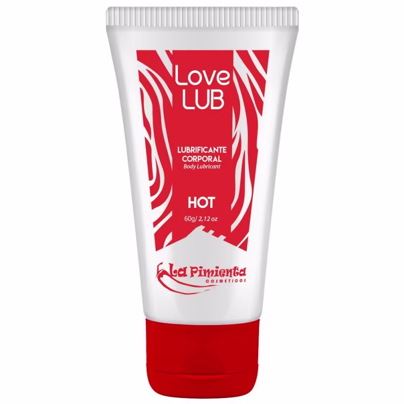 Lubrificante Funcional LOVE LUB HOT- Esquenta e Excita - 60g - La Pimienta