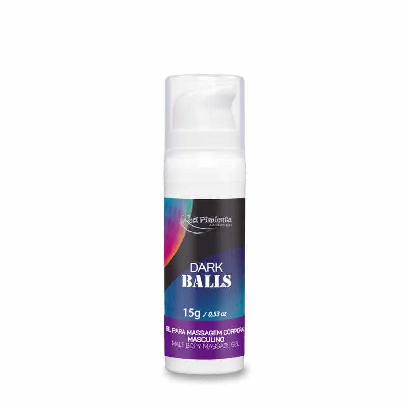 Gel Para Massagem nos Testículos 15g LINHA DARK - BALLS - La Pimienta