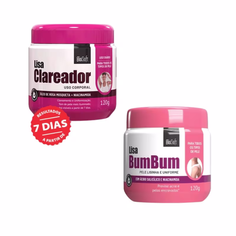 Tirar Espinhas Do Bumbum E Manchas Escuras Kit Tratamento