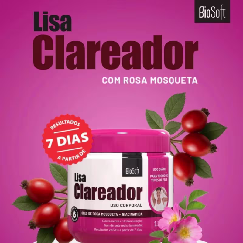 2 Tratamento Para Clarear Virilha Axila Coxa Rosa Mosqueta