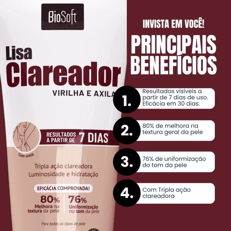 Foliculite Pelo Encravado + Clareador Gluteo Virilha Bumbum