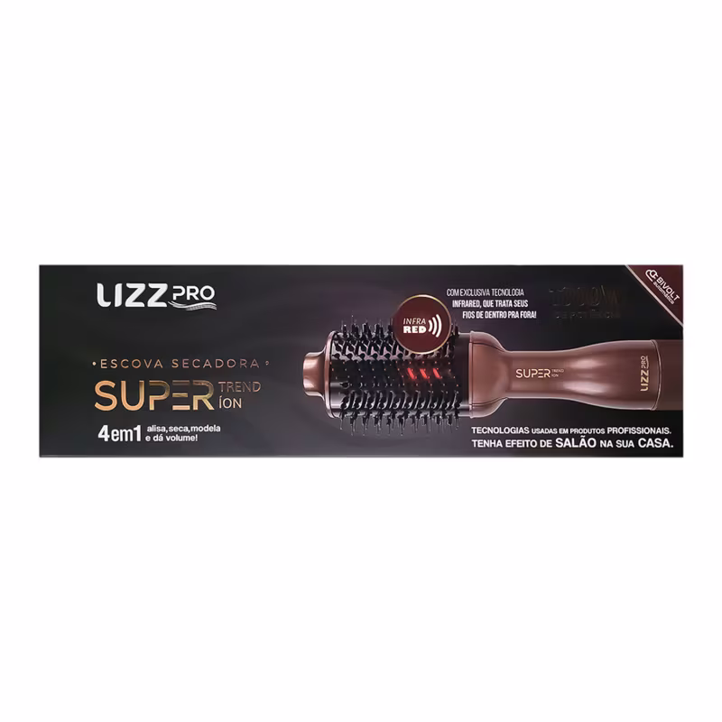 Lizz Professional Escova Secadora Super Trend Ion 13000W