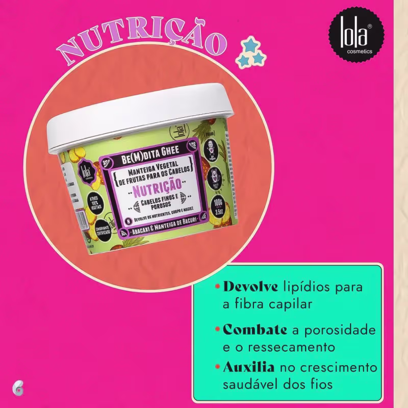 LOLA MAS BEMDITA GHEE ABACAXI 100G