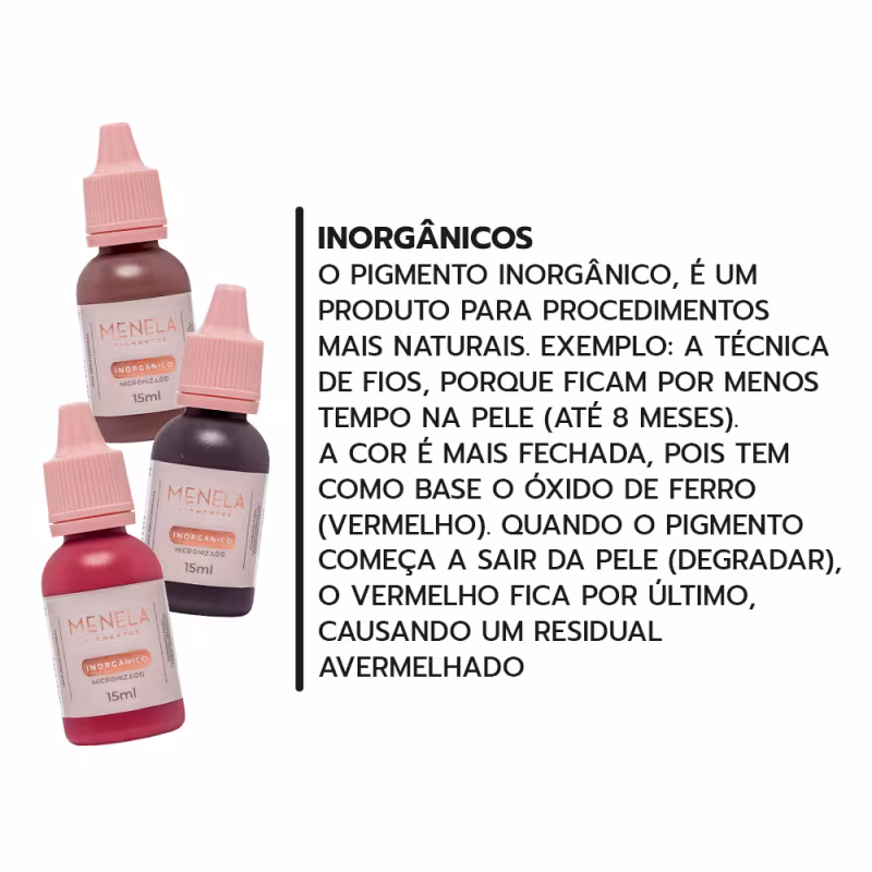 Mr. Love (Vermelho puro) 3 ml - Pigmento Inorgânico Micropigmentação