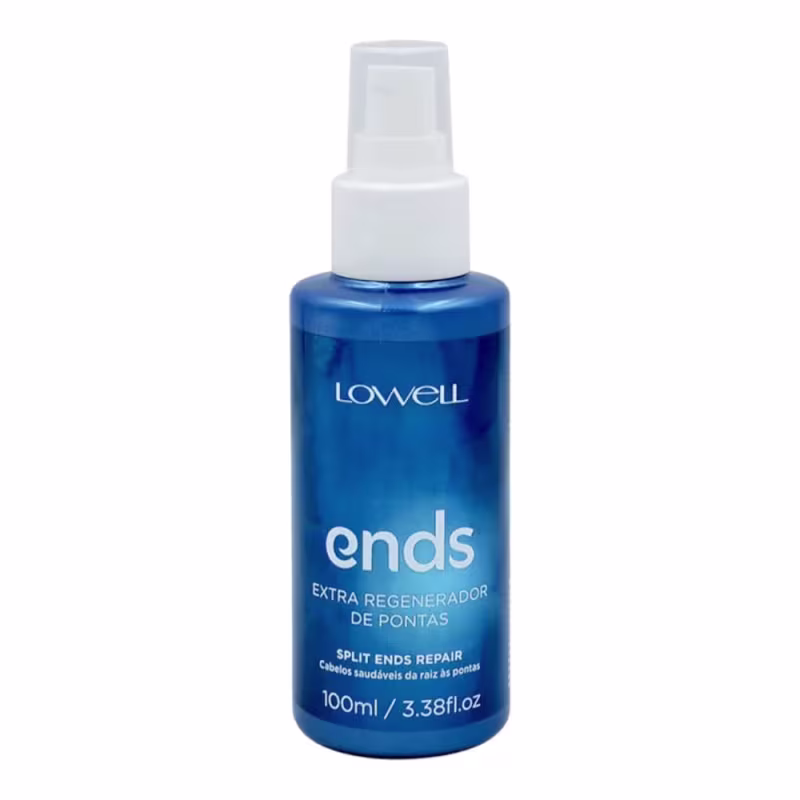 Kit Lowell Ends Regenerador Shampoo 240ml + Máscara 200ml + Reparador 100ml
