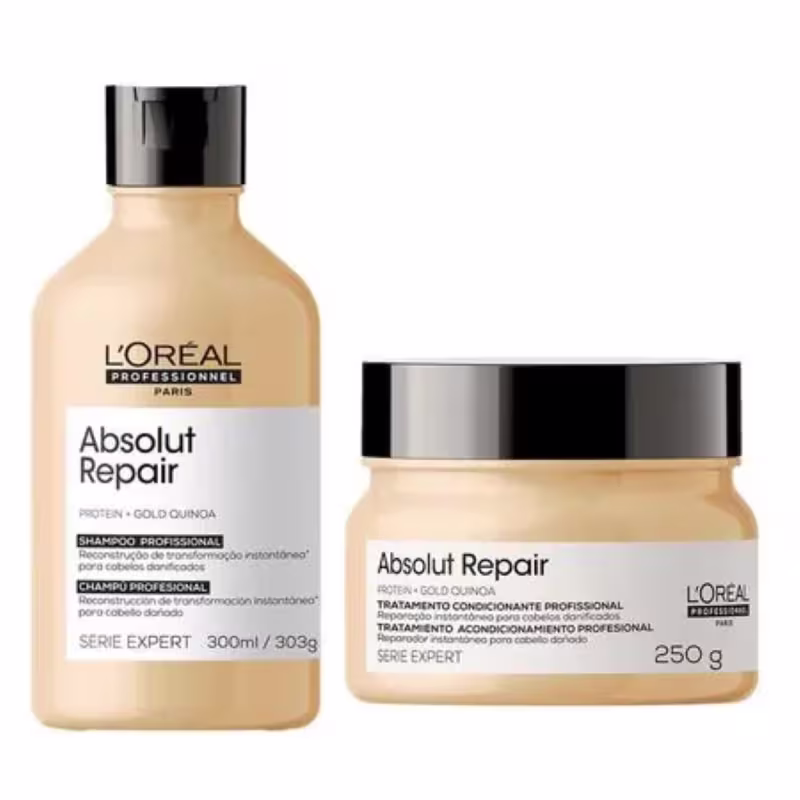 LP ABSOLUT REPAIR GOLD QUINOA KIT (SH300+MASC250)