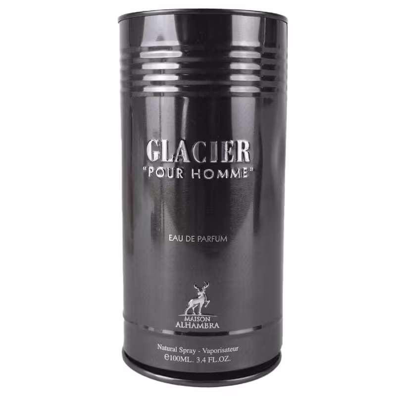 Perfume Árabe Glacier Pour Homme Maison Alhambra Masculino Eau de Parfum 100ml