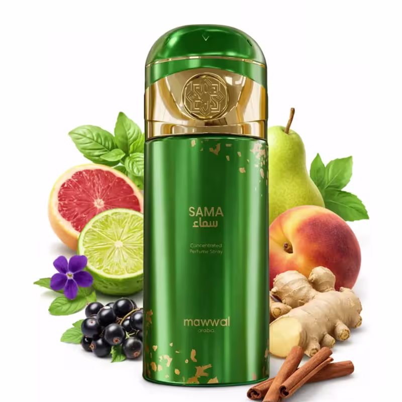 Mawwal Arábia Perfume em Spray Sama 250ml