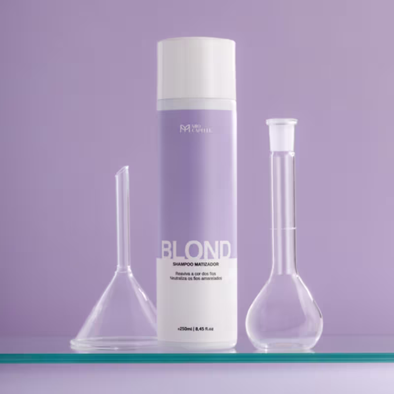 Shampoo Matizador Blond - Desamarelador - Mio Capelli 250ml