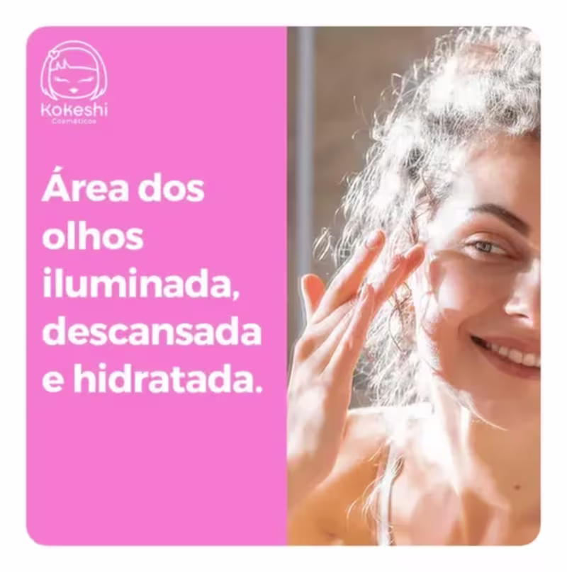 Kit Kokeshi Pele De Porcelana + Olhos De Gueixa + Pele Plena