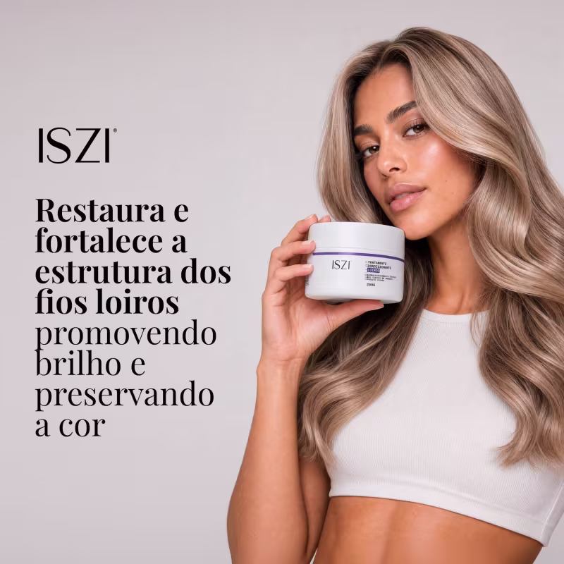 Máscara Loiros - Óleos Essenciais Brilho Tridimensional 200g