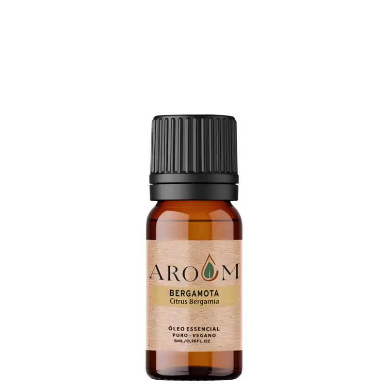 Aroom Aromaterapia Bergamota - Óleo Essencial 5ml