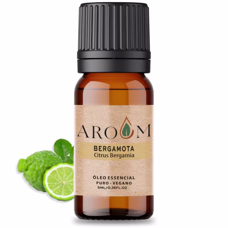 Aroom Aromaterapia Bergamota - Óleo Essencial 5ml