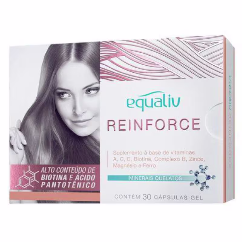 Equaliv Reinforce - Suplemento Vitamínico (30 Cápsulas)
