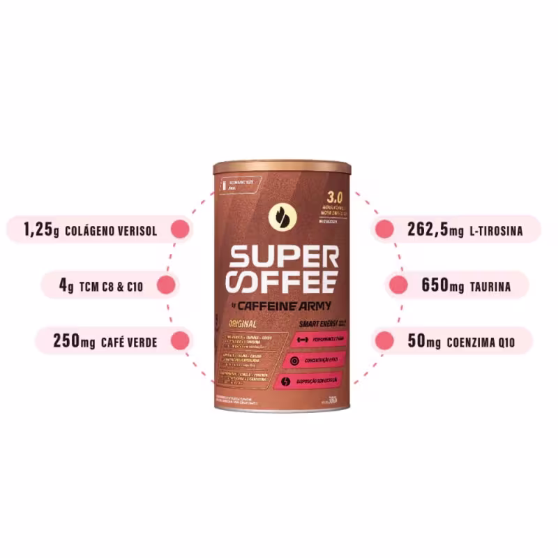SuperCoffee 3.0 Caffeine Army Original 380g