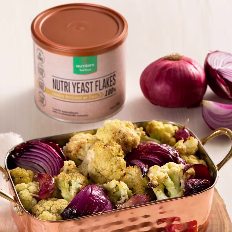 Suplemento Alimentar Nutrify Nutri Yeast Flakes Levedura Nutricional em Flocos 100% 100g.