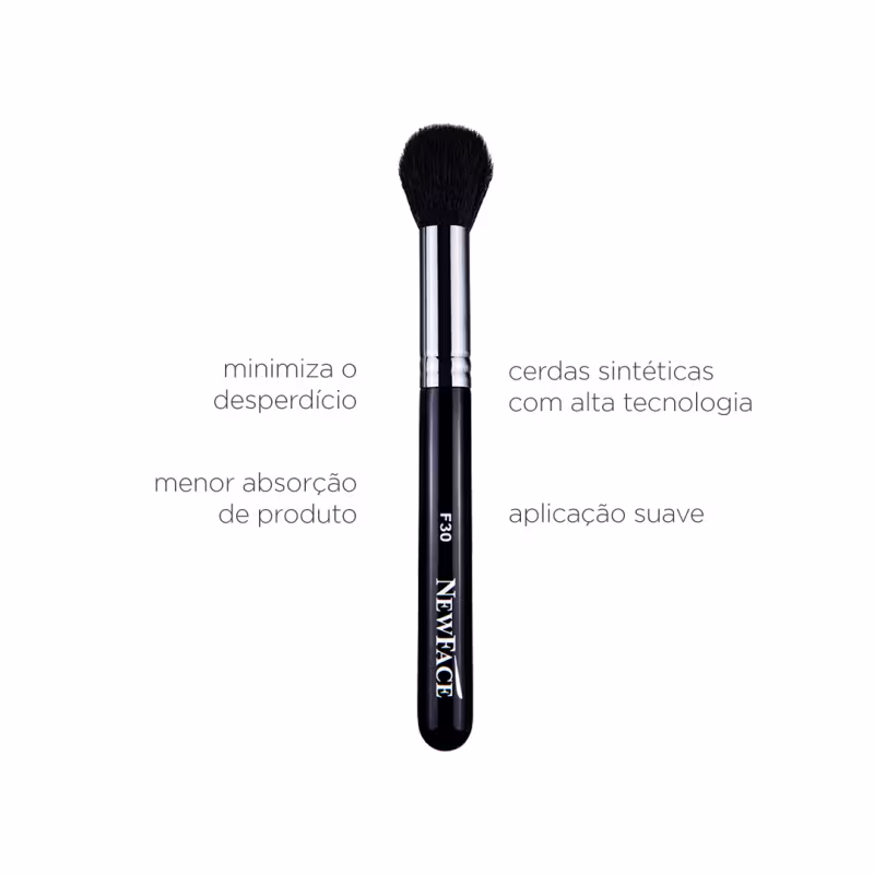Kit NewFace Brushes Manhattan (8 Produtos)