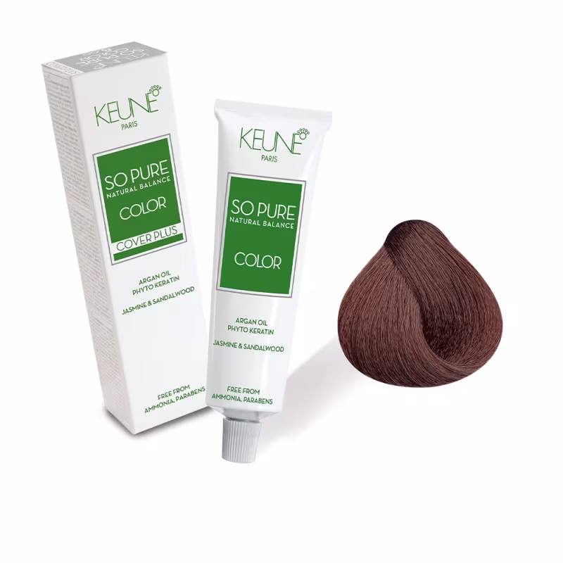 Kit Keune So Pure Color 6 Louro Escuro - Coloração Permanente (3 Unidades)