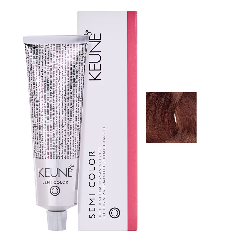 Keune Semi Color 6.3 Louro Escuro Dourado - Coloração Semipermanente 60ml