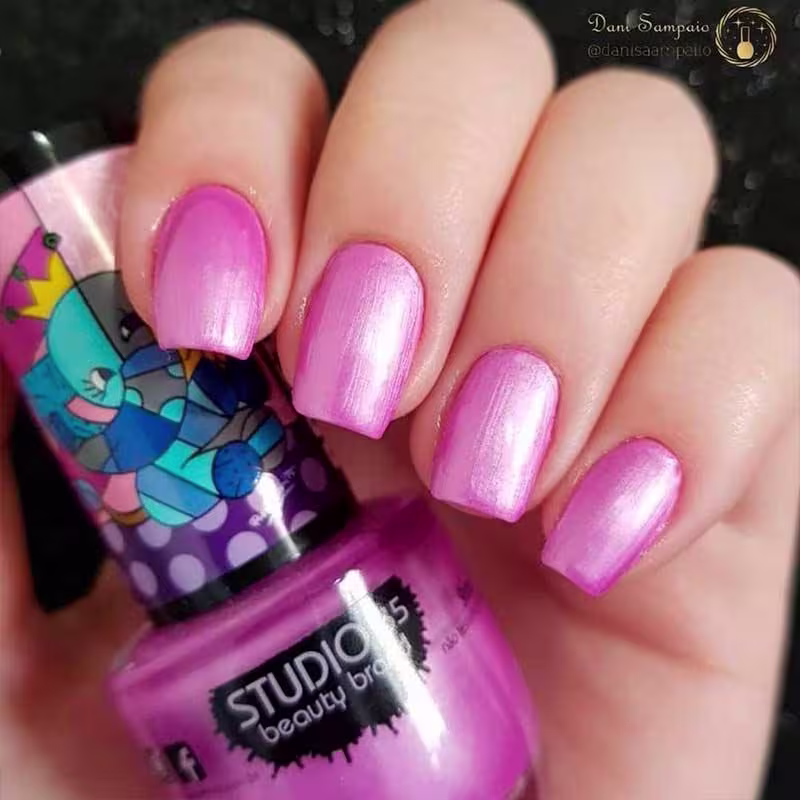 Esmalte Studio 35 Coleção Romero Britto Vegano #fofurasemtamanho