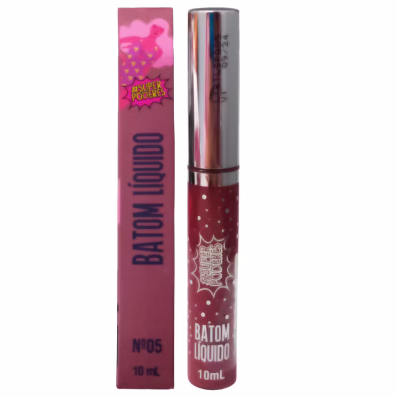 Super Poderes Cremoso Nº 05 - Batom Líquido 10ml