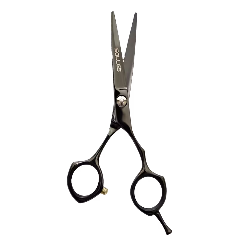 Tesoura Fio Navalha Salles Profissional 6.0 Preta
